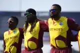 Chris Gayle, Kieron Pollard and Dwayne Bravo